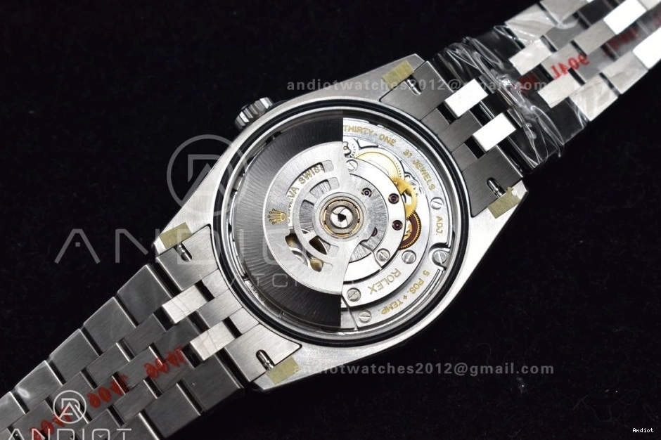 Diamond Jubilee 36 DateJust Bracelet VS3235 Best SS 126234 904L Green 1:1 Steel Edition VSF Dial On 0524